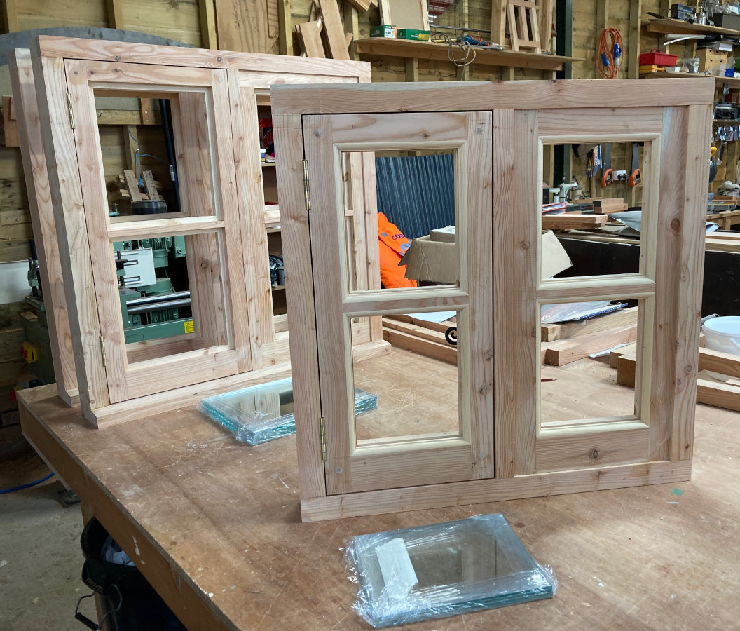 Glazing Options - Wooden Window - Mountain Lodge Abergele